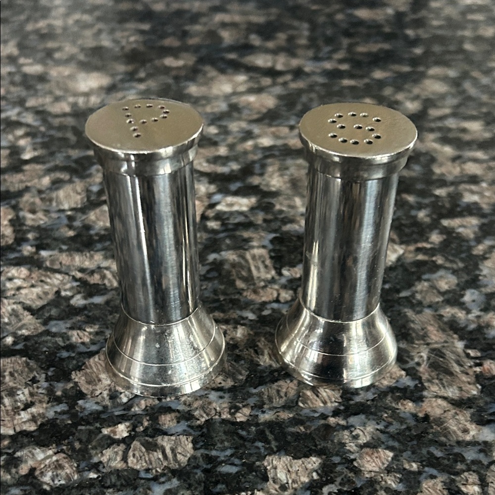 STEELIITE STAINLESS STEEL STAINLESS STEEL SALT & PEPPER SET